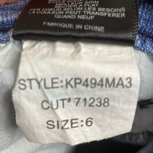 KUT FROM THE KLOTH DISTRESSED BOYFRIEND SIZE 6 - Picture 8 of 12